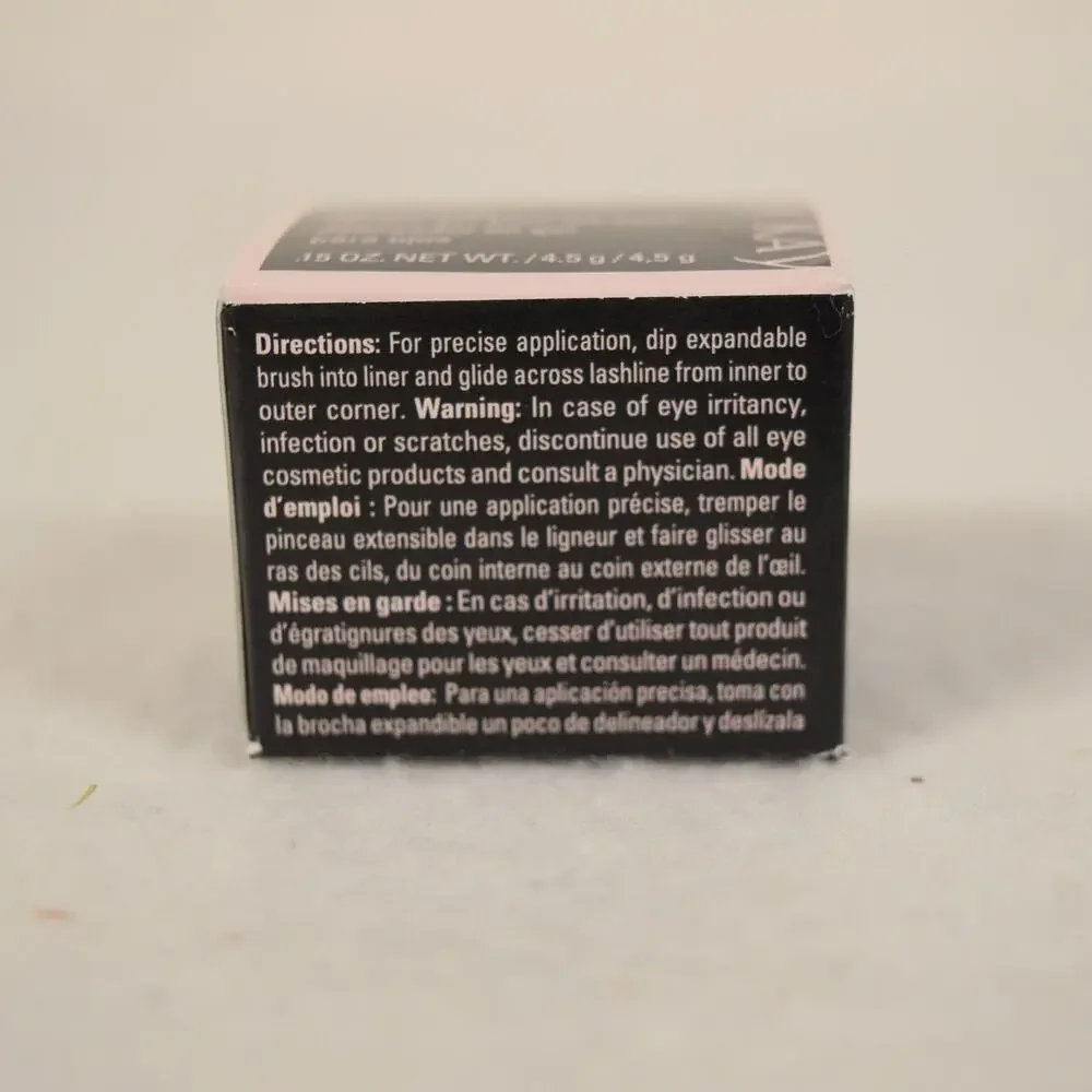 Mary Kay Jet Black #085705 Gel Eyeliner & Applicator .15 oz New in Box NIB - Picture 7 of 8